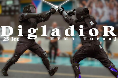 Jubilejní mečoklání - 25 let školy DigladioR